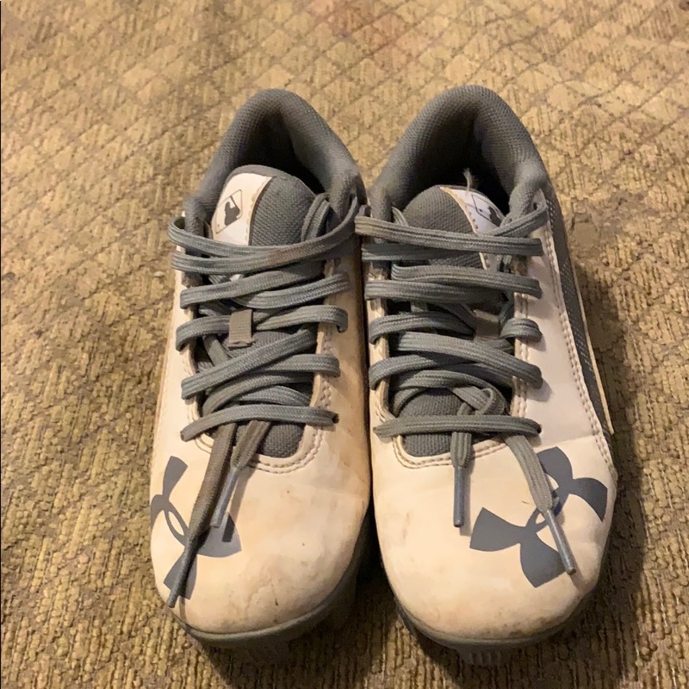 White cleats